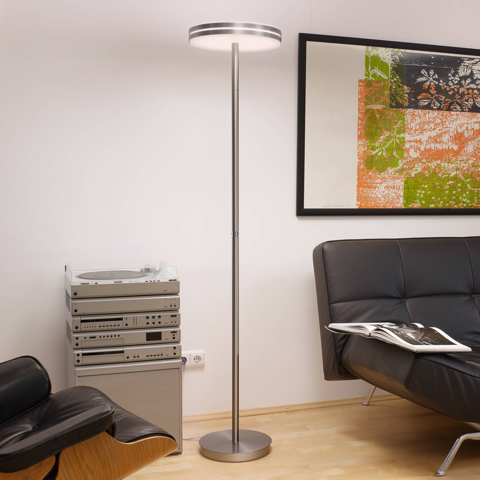 BANKAMP Gem LED-lattiavalaisin alumiini