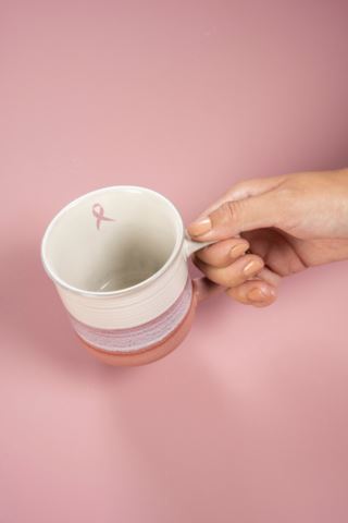Rosa Sløyfe kuppi roosa