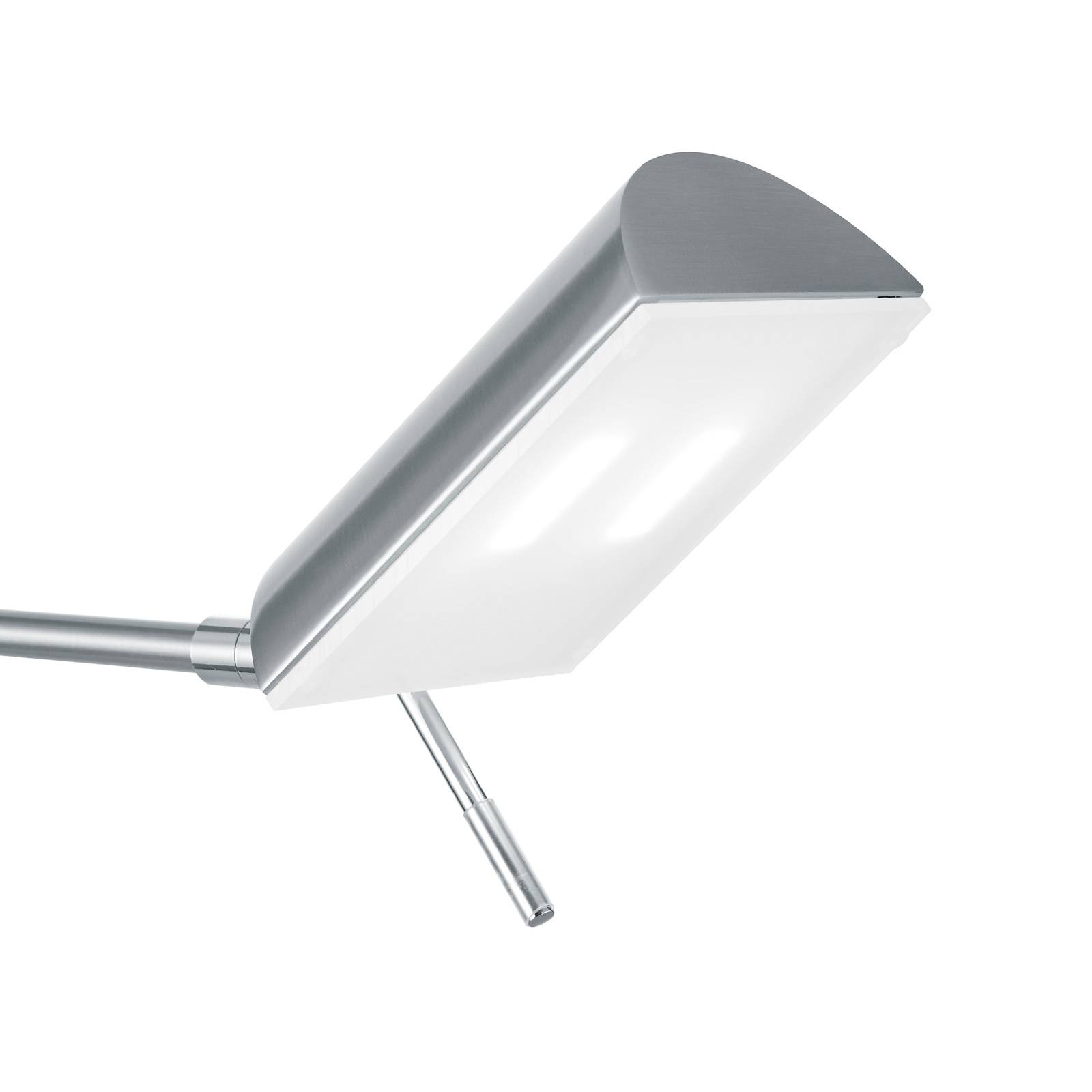 Monipuolinen LED-työpöytälamppu Graz, nikkeli