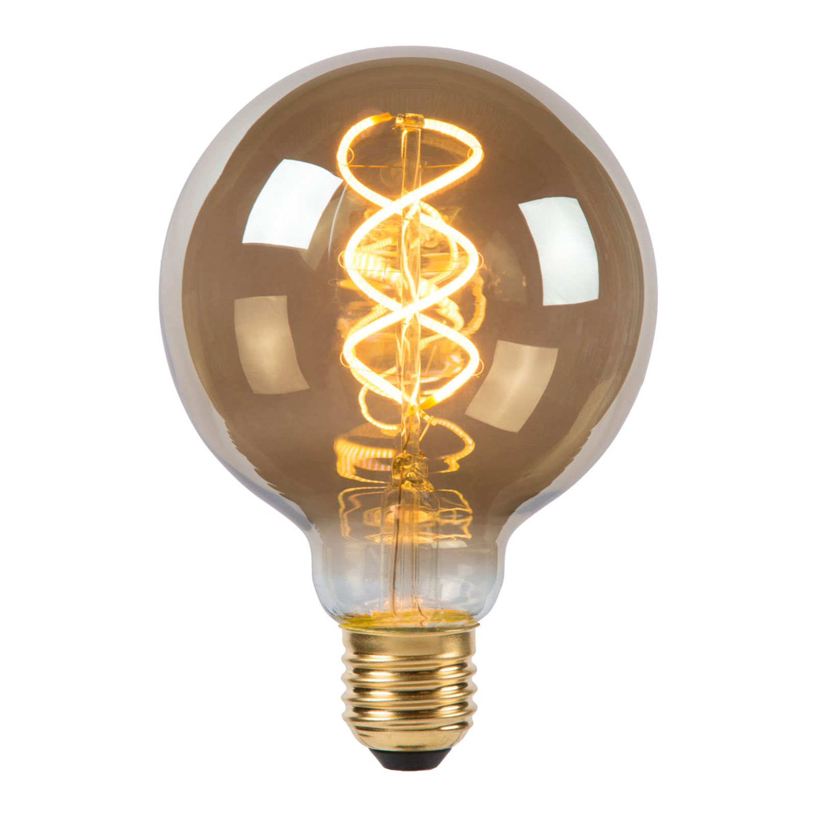 LED-globe-lamppu G95 E27 5W 2 200 K savunharmaa