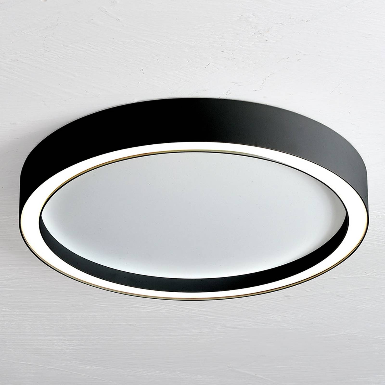 Bopp Aura LED-kattovalaisin Ø 55 cm musta