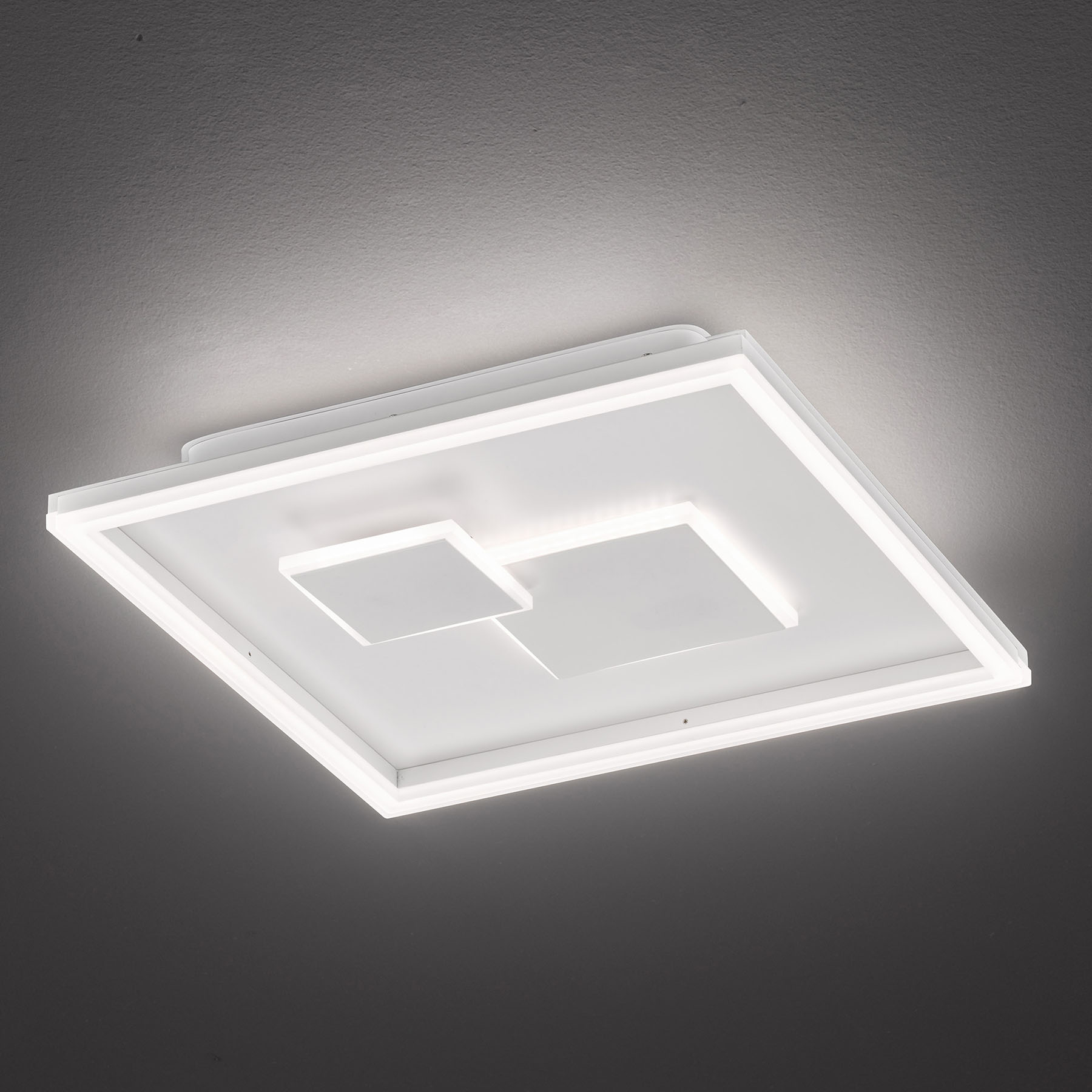 LED-kattovalaisin Nadra 3-port. himmennys kulmikas