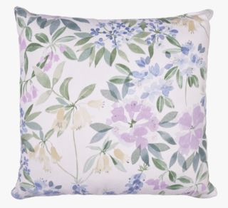 Florals koristetyyny moniväri/sininen