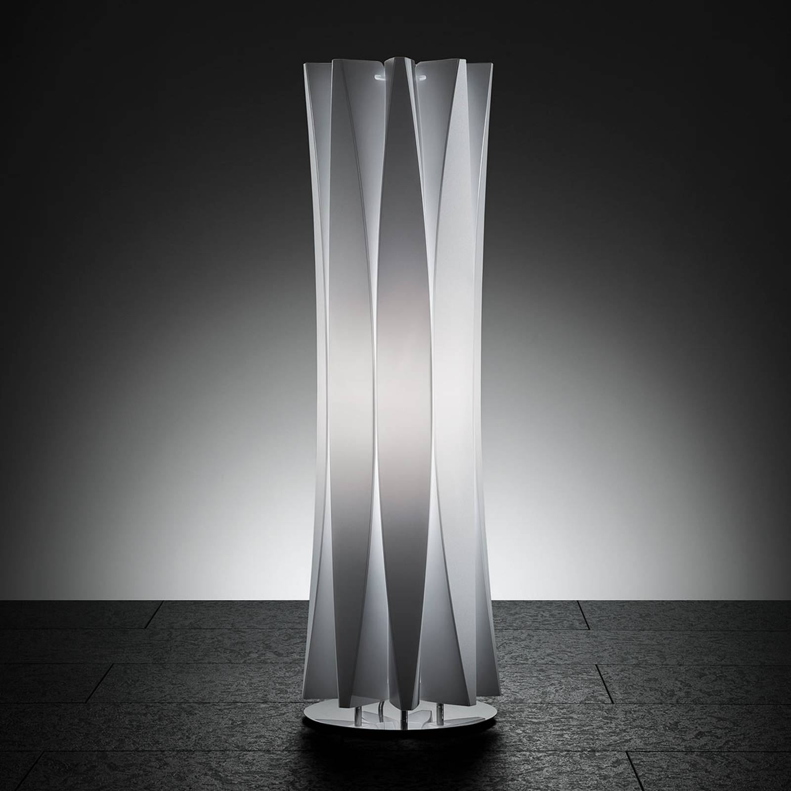 Aistikas pöytävalaisin BACH, korkeus 73 cm, valk.