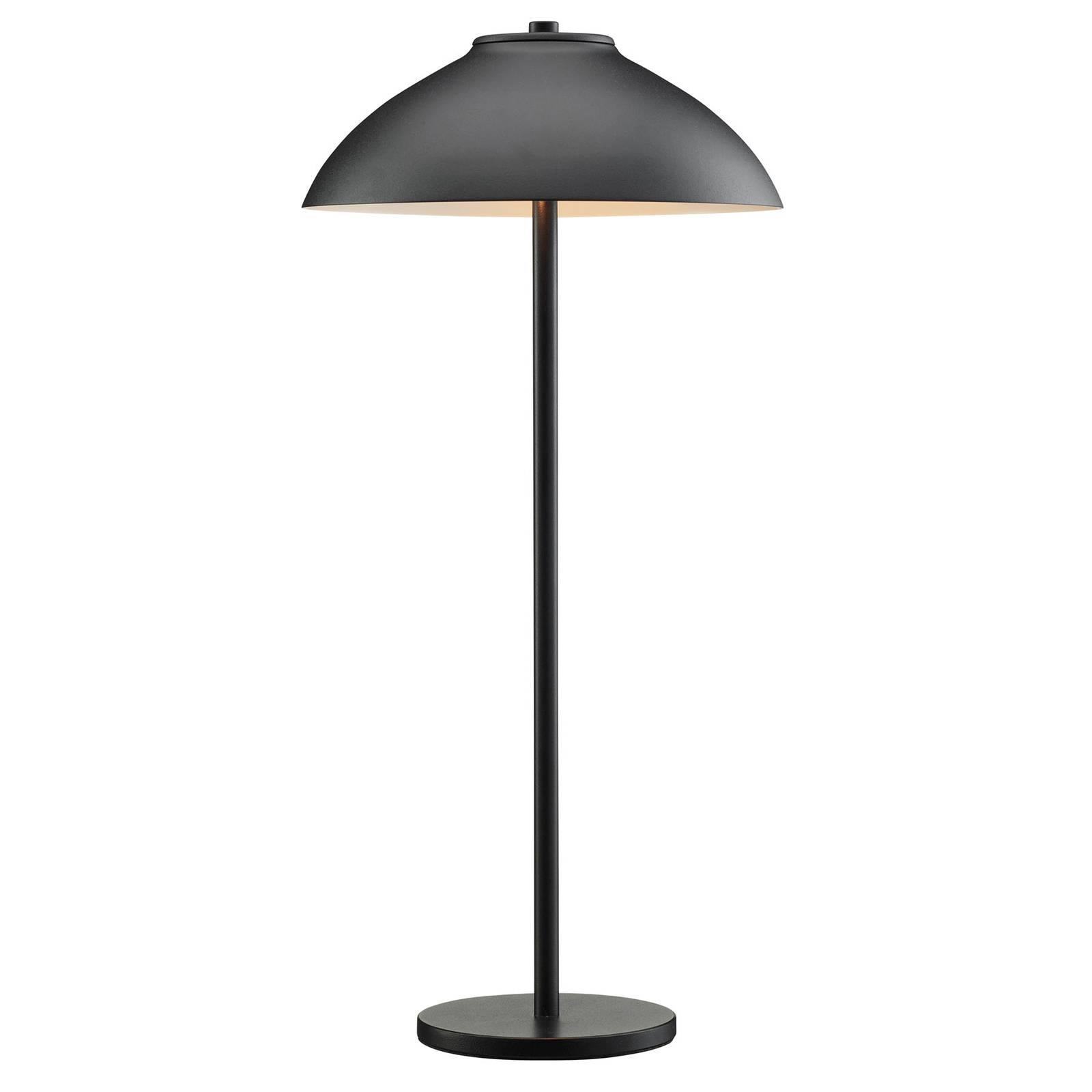 Pöytävalaisin Vali, korkeus 50 cm, musta