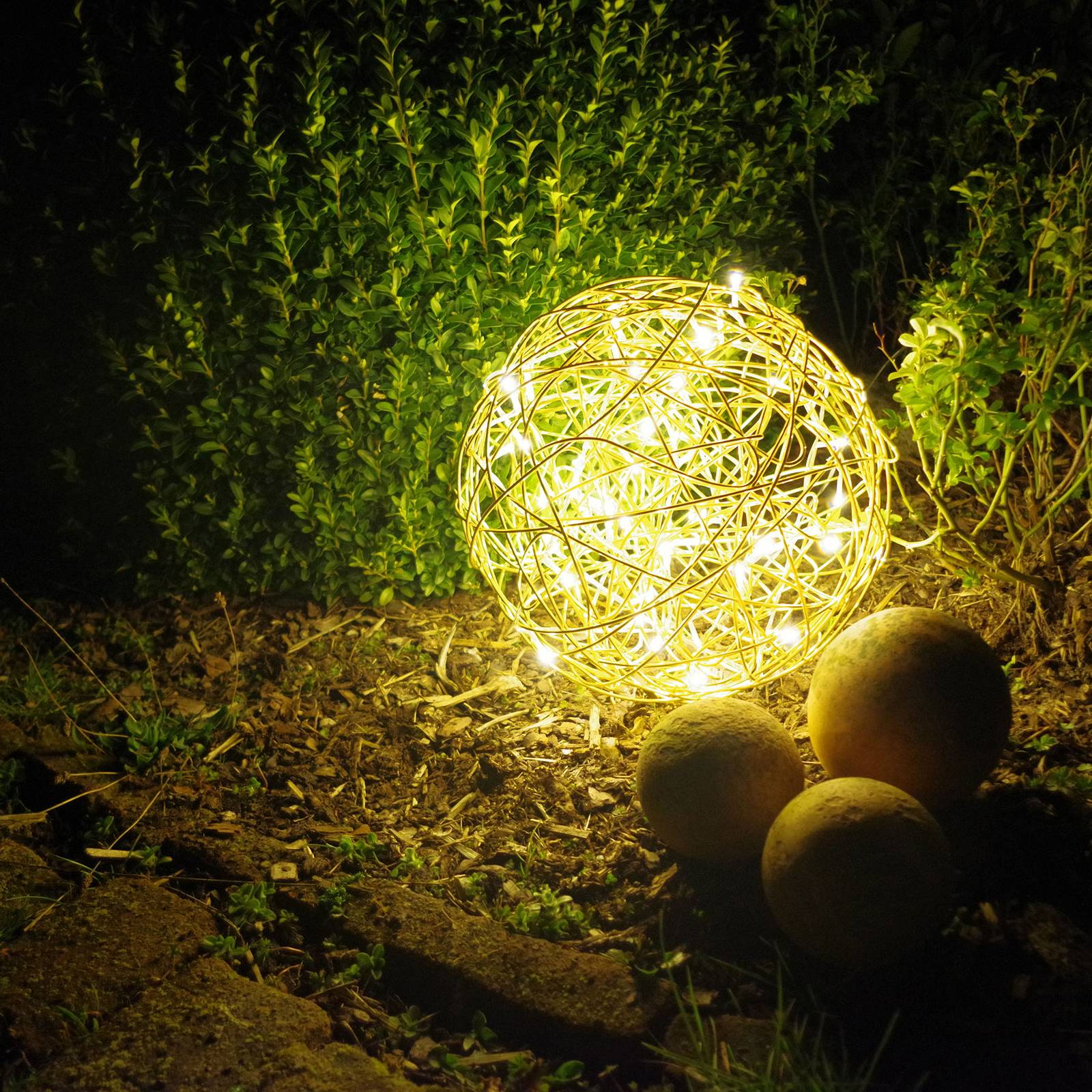Galax-LED-koristevalopallo, kulta, Ø 37,5 cm