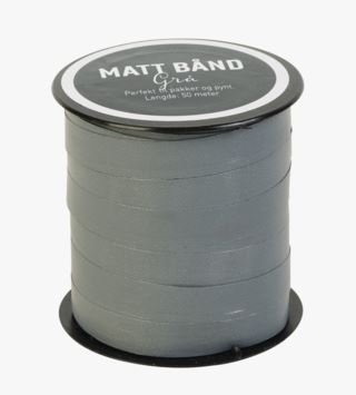 Matt lahjanauha harmaa