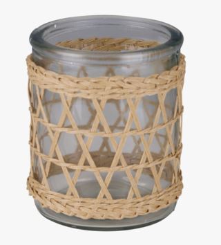 Straw kynttilälyhty luonnonväri