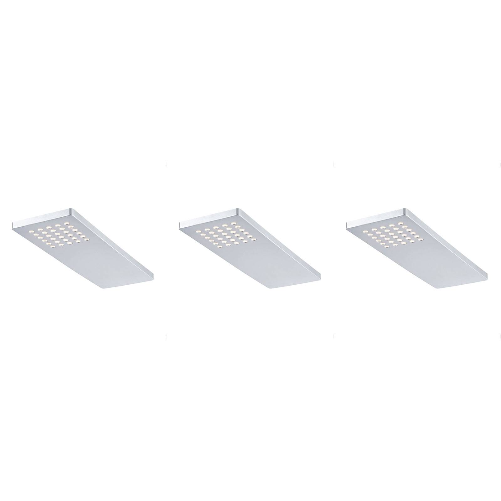 Paulmann Pattern LED-kaapinalusvalaisin 3 kpl