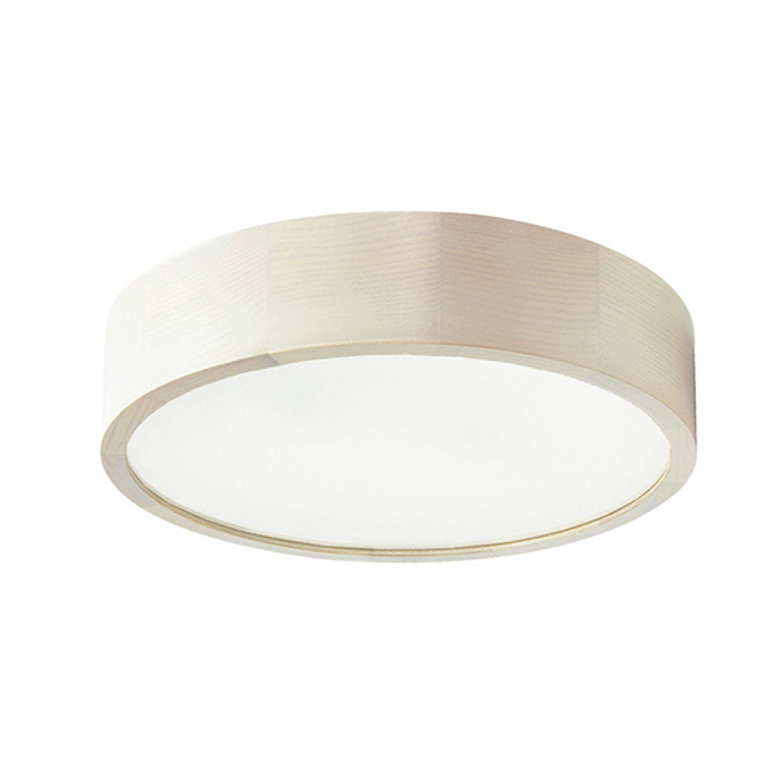LED-kattovalaisin Cleo, Ø 38 cm, valkoinen