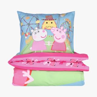 Peppa Pig pussilakanasetti moniväri