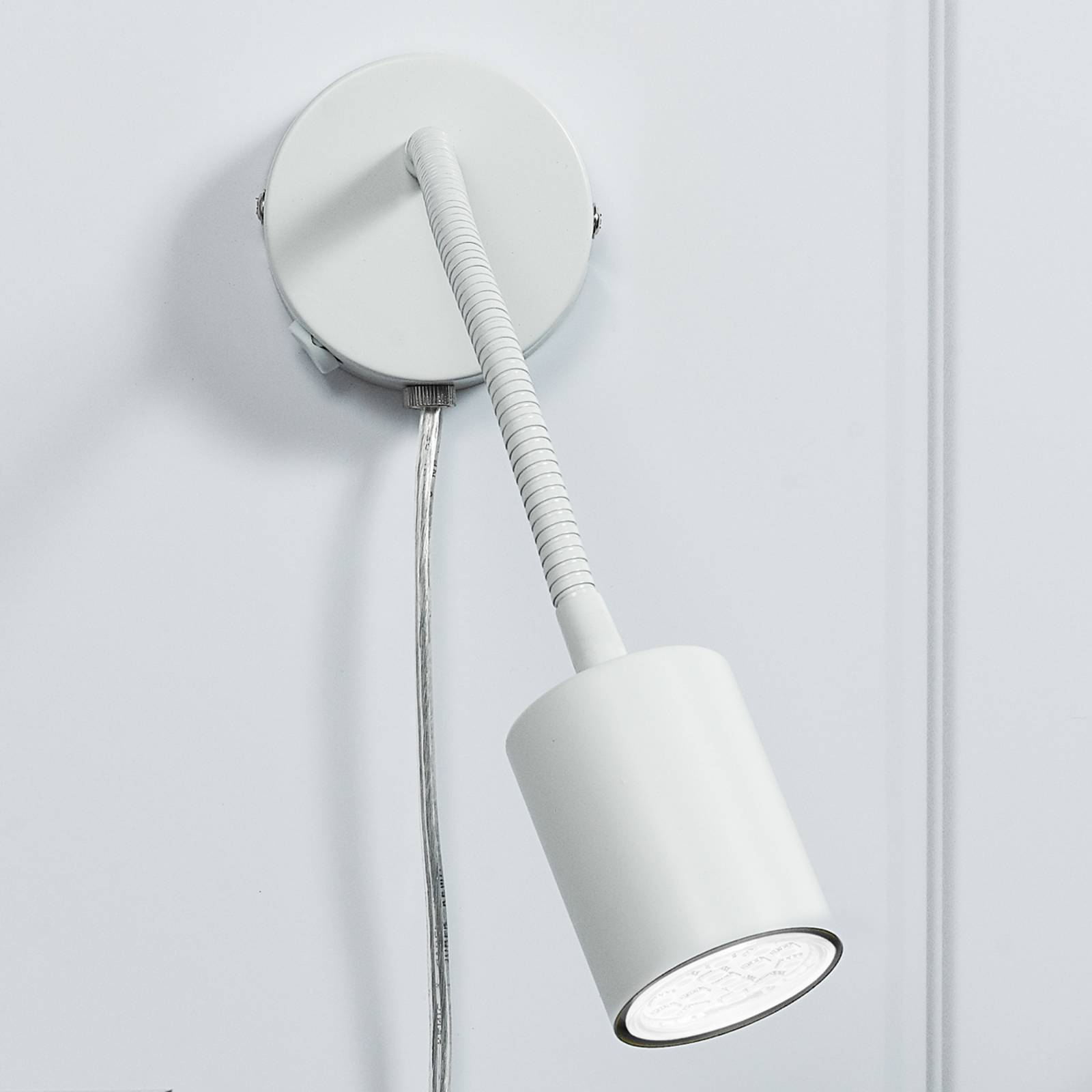 Explore – taipuisa LED-seinäkohdevalaisin, valk.