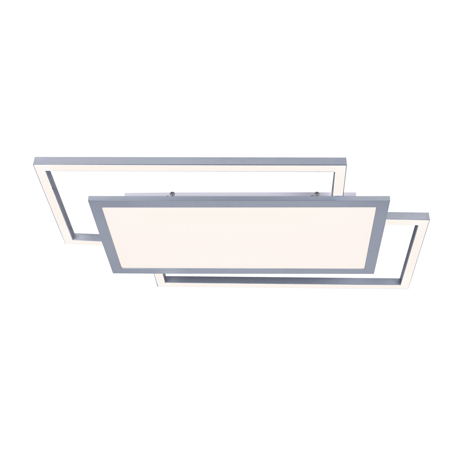 Lucande Ciaran -LED-kattovalaisin, suorakaide, CCT