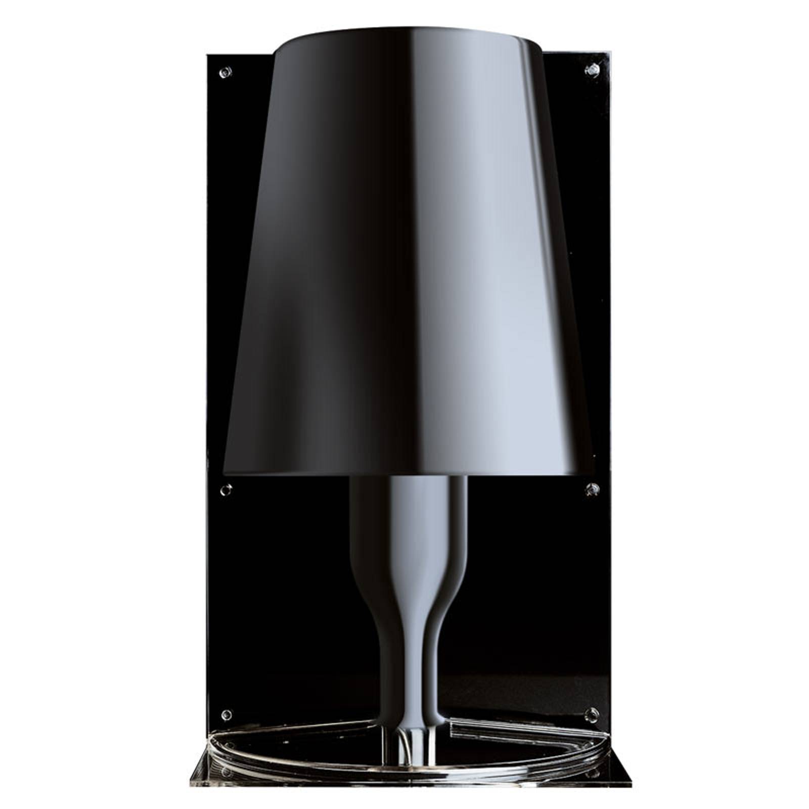 Kartell Take -design-pöytävalaisin, musta