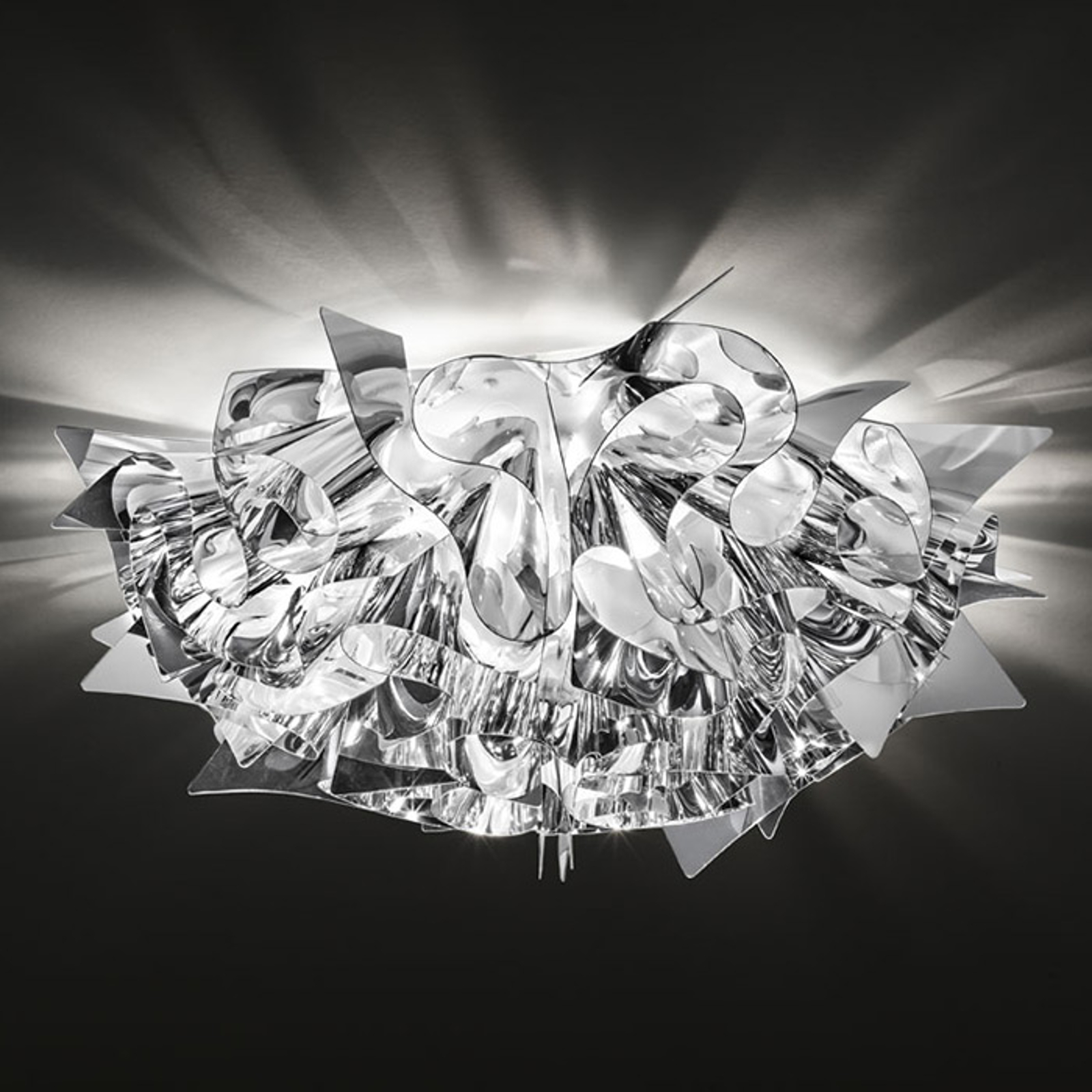Slamp Veli Medium -design-kattovalo Ø 53 cm hopea