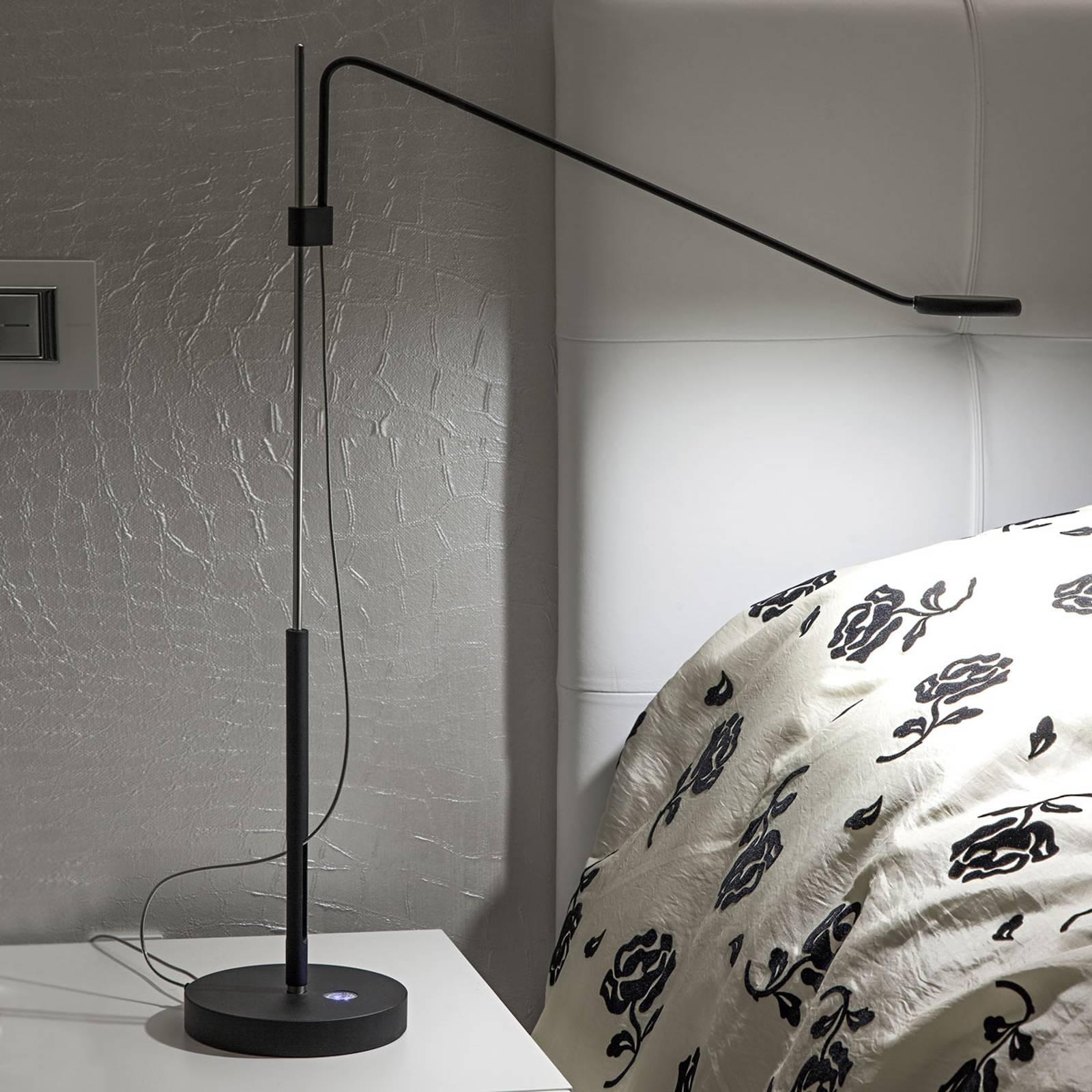 ICONE Tecla - siro LED-työpöytälamppu