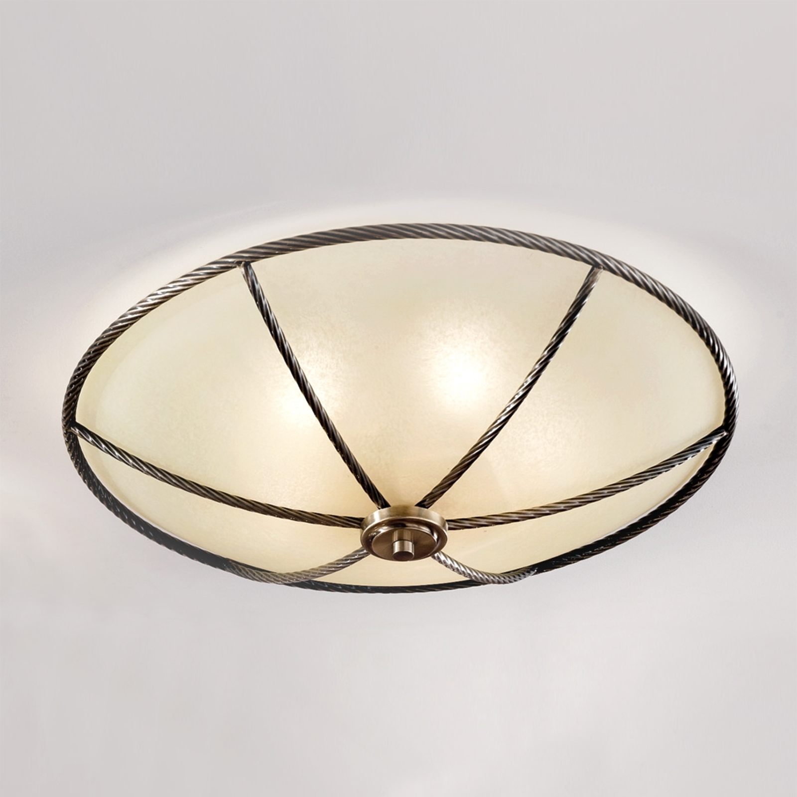Samppanjanvärinen kattovalaisin Galina, 56 cm