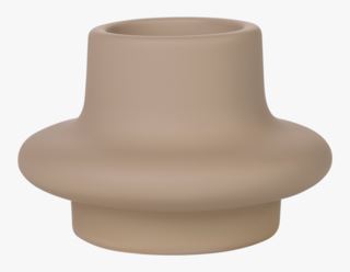 Tube kynttilälyhty beige