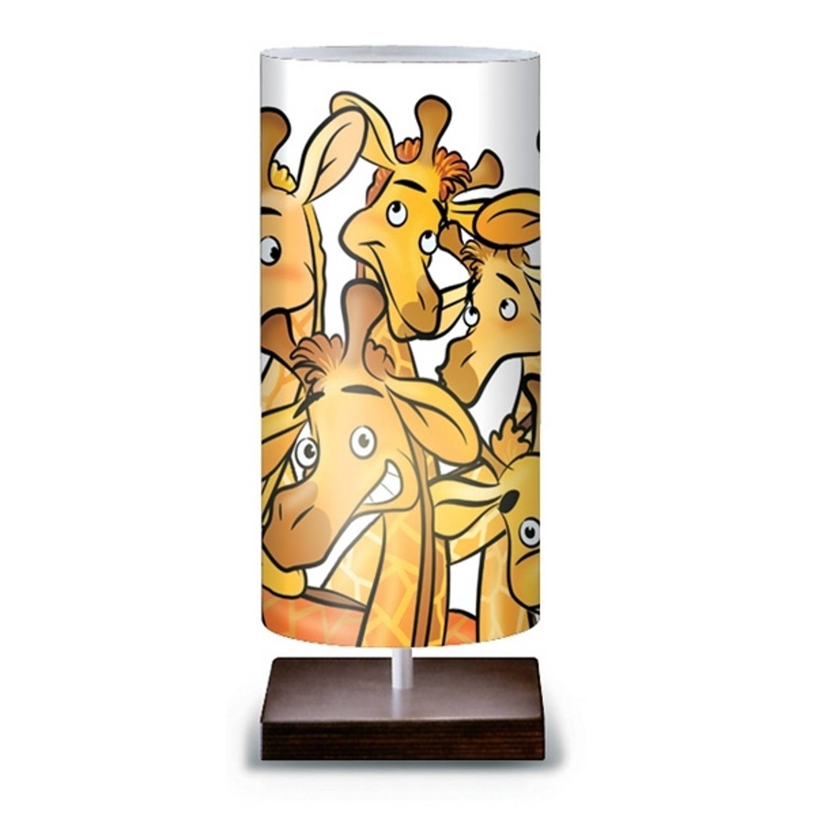 Hauska Giraffe-pöytävalaisin