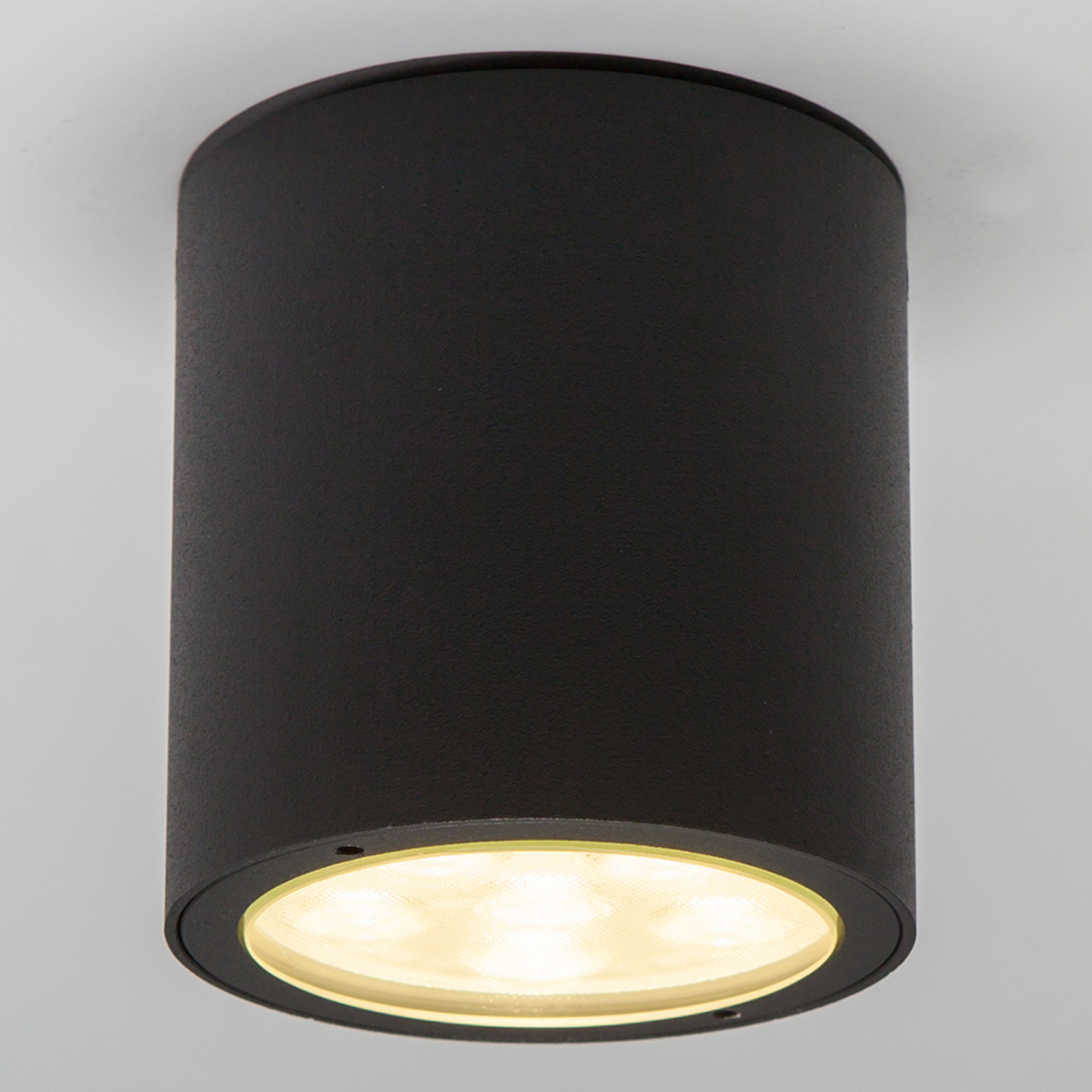 Pyöreä LED-kattospotti Meret ulkokäyttöön, IP54