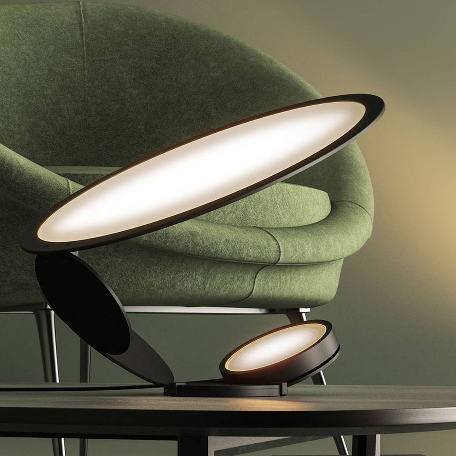 Axolight Cut designer-LED-pöytävalaisin