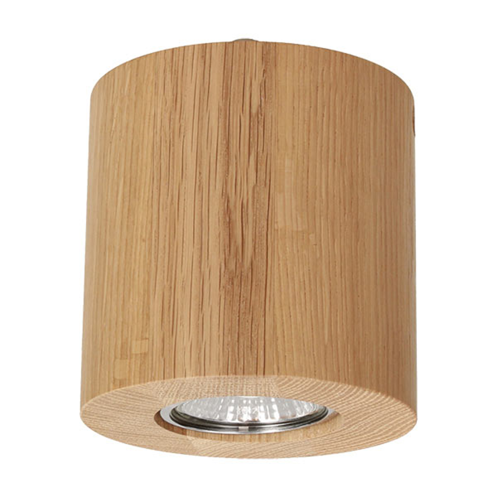 Kattolamppu Wooddream 1-lamppu tammi pyöreä 10cm