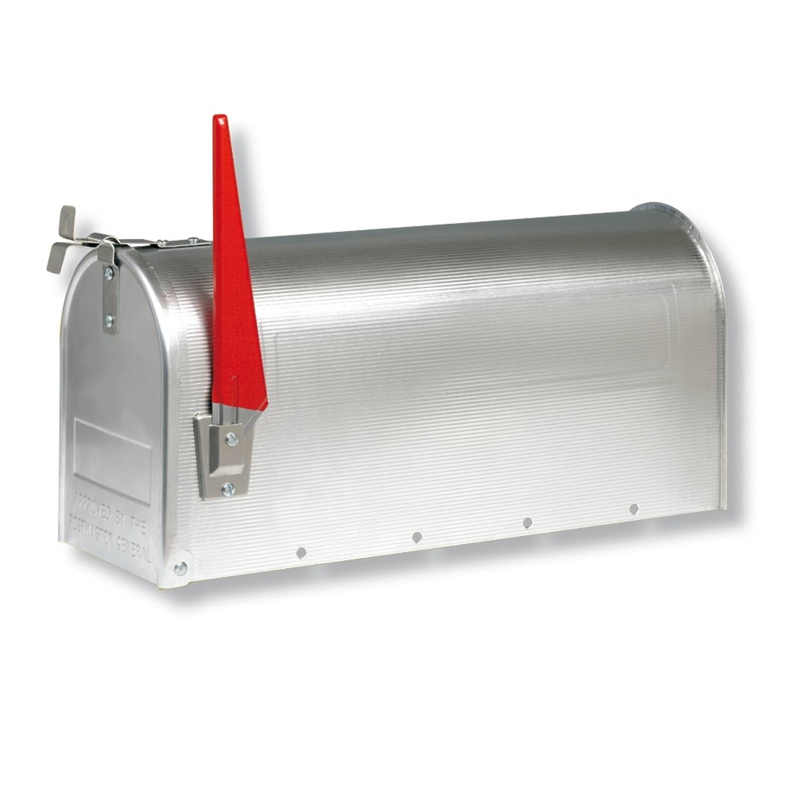 U.S. Mailbox nostettavalla viirillä, alumiini