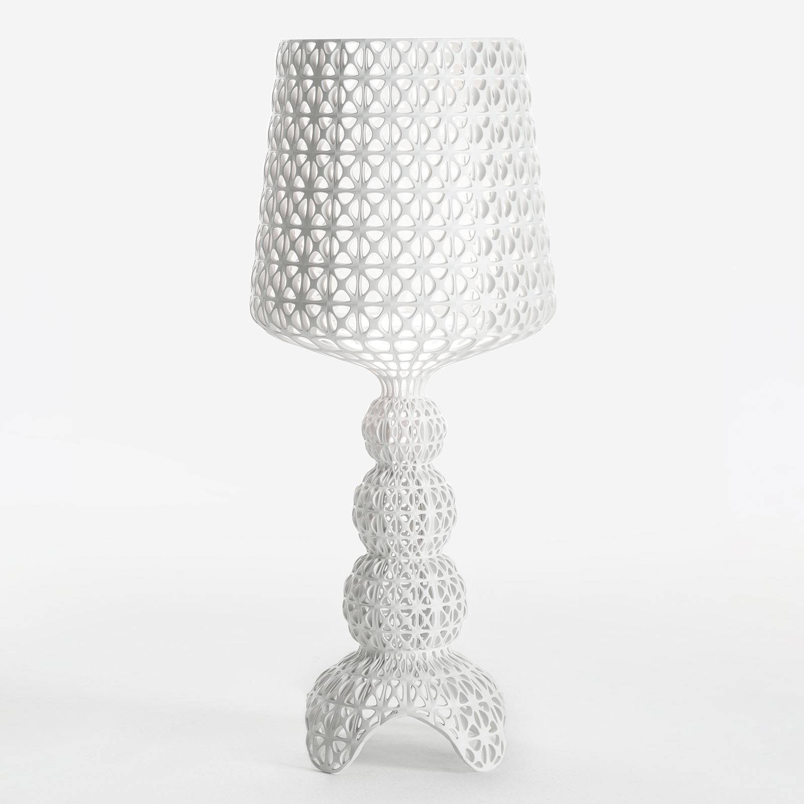 Kartell Mini Kabuki -LED-pöytälamppu, valkoinen