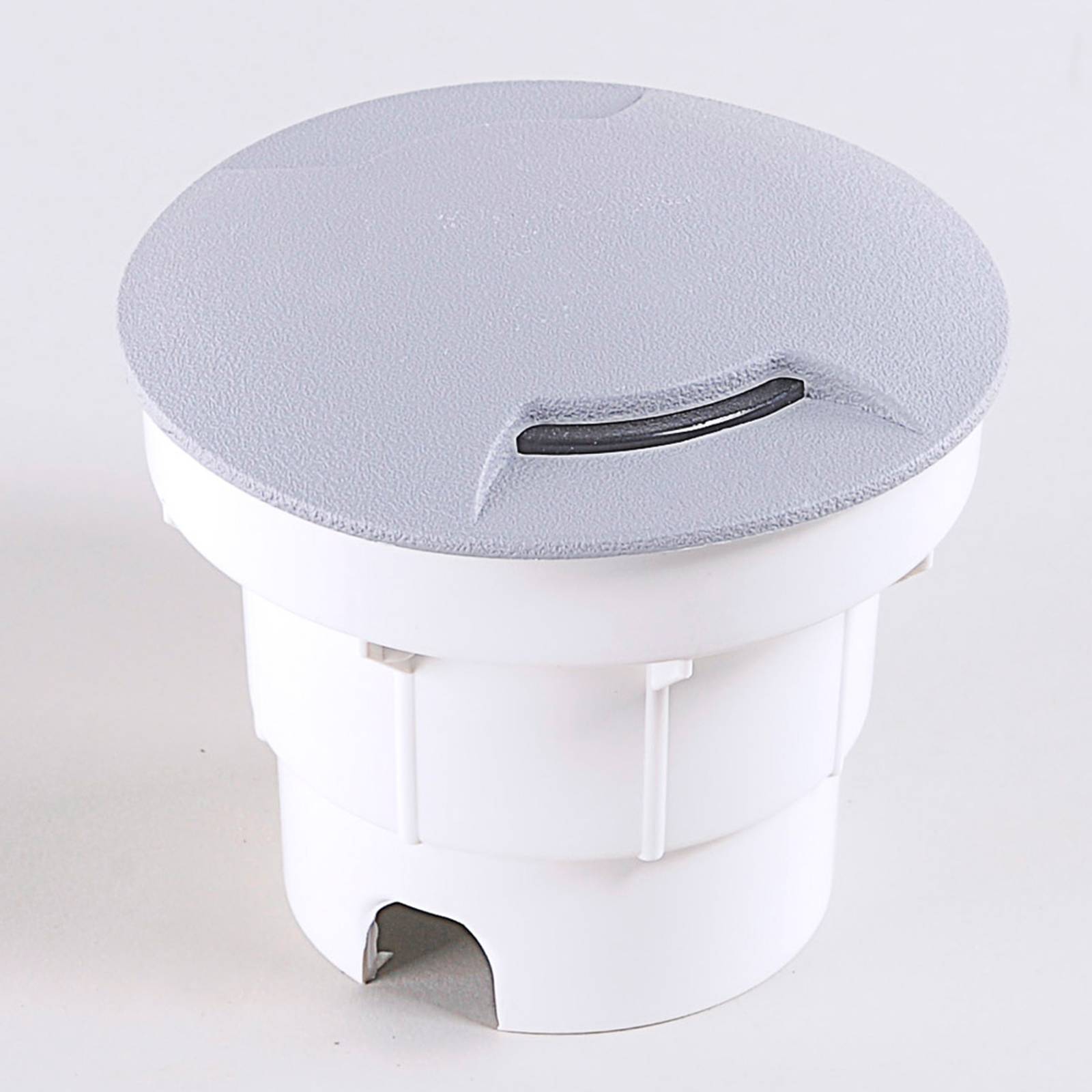 LED-uppovalaisin Ceci 120-2L harmaa CCT