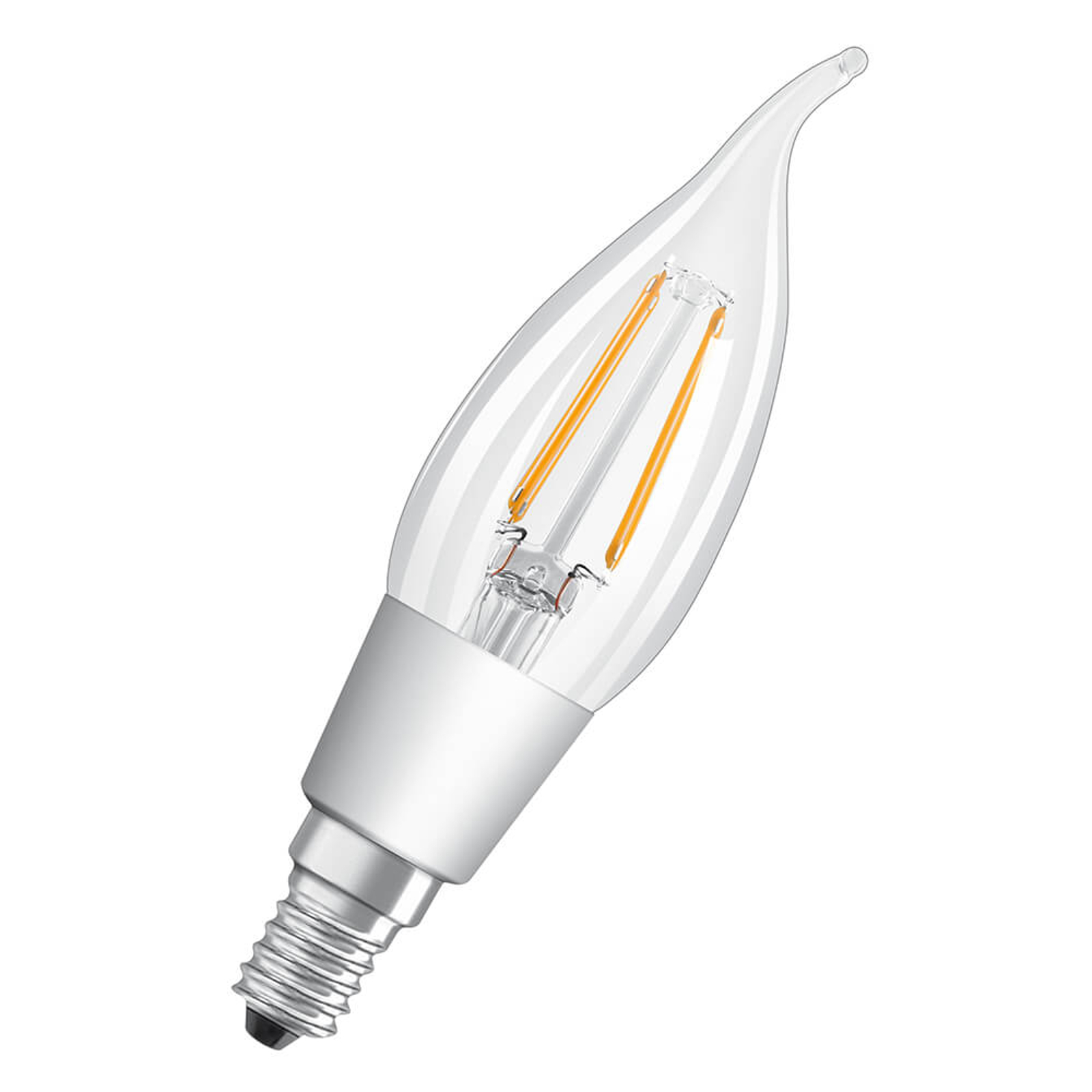 LED-liekkilamppu E14 5W himmennettävä kirkas