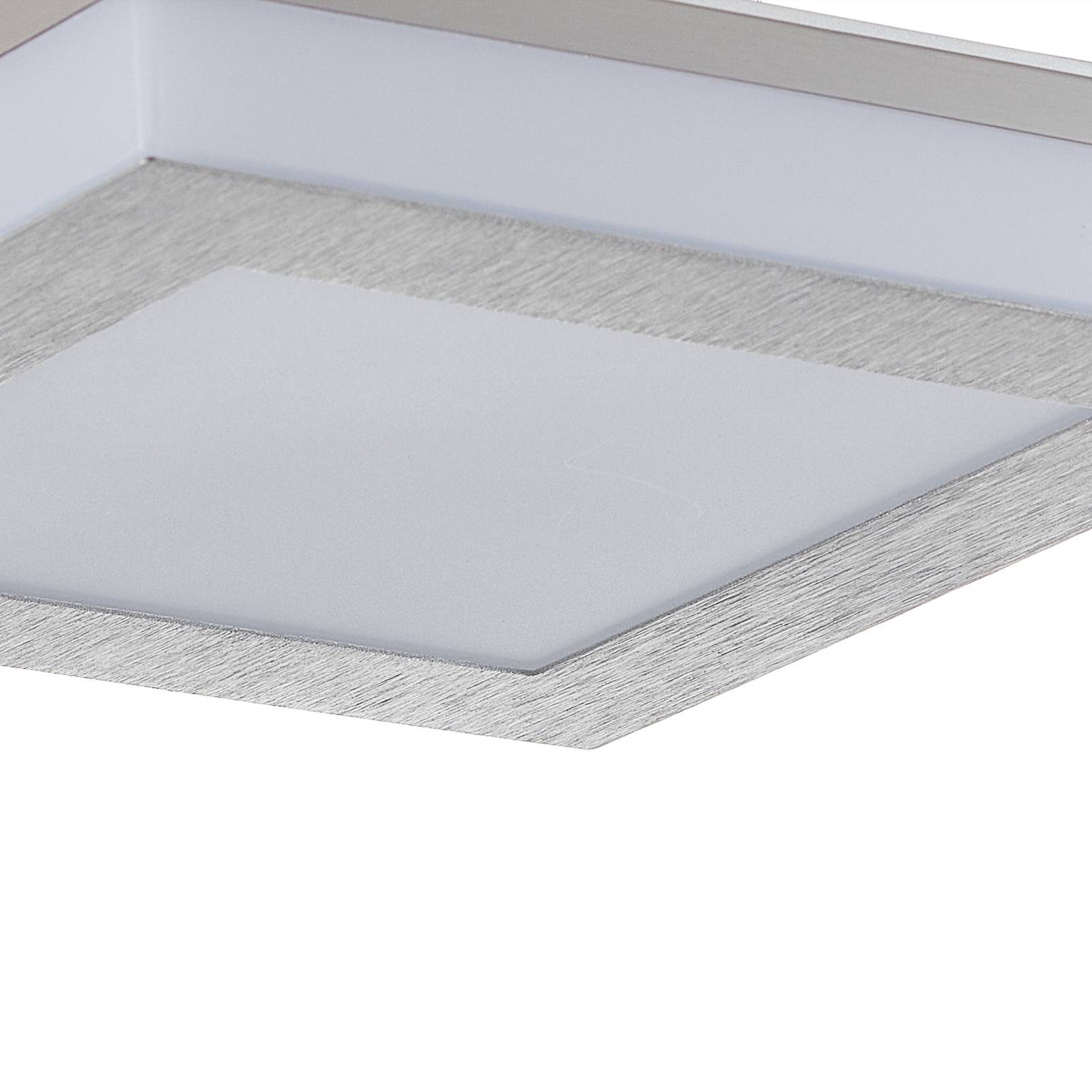 B-Leuchten Quadro LED-kattovalaisin 22x22cm