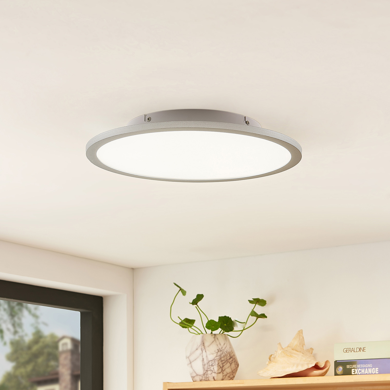Lindby Narima -LED-kattovalo, 4 000 K, Ø 40 cm