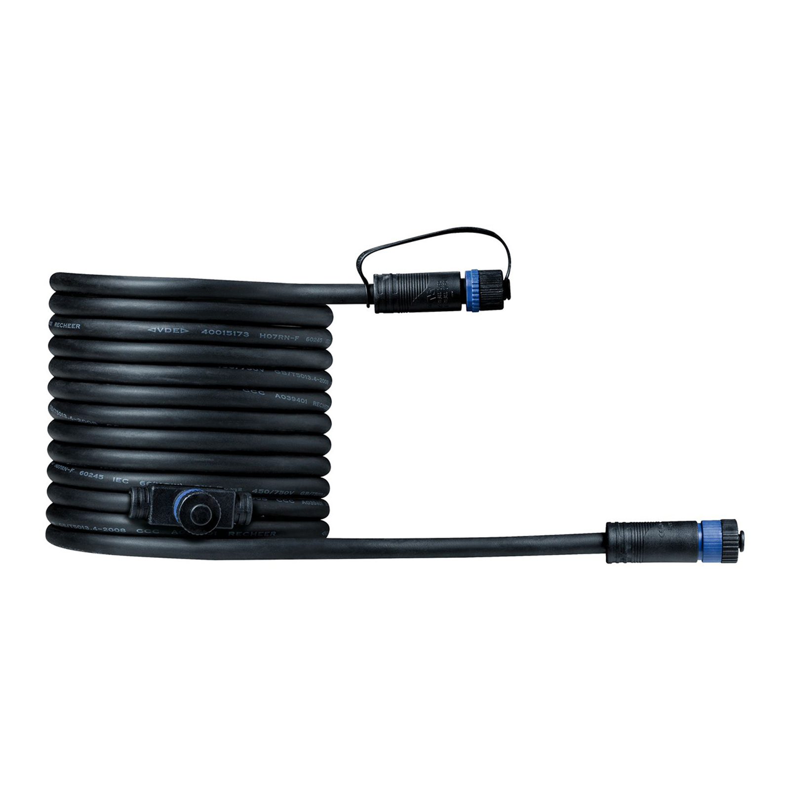 Paulmann Plug & Shine 93927-kaapeli 5m, 1 in/2 out