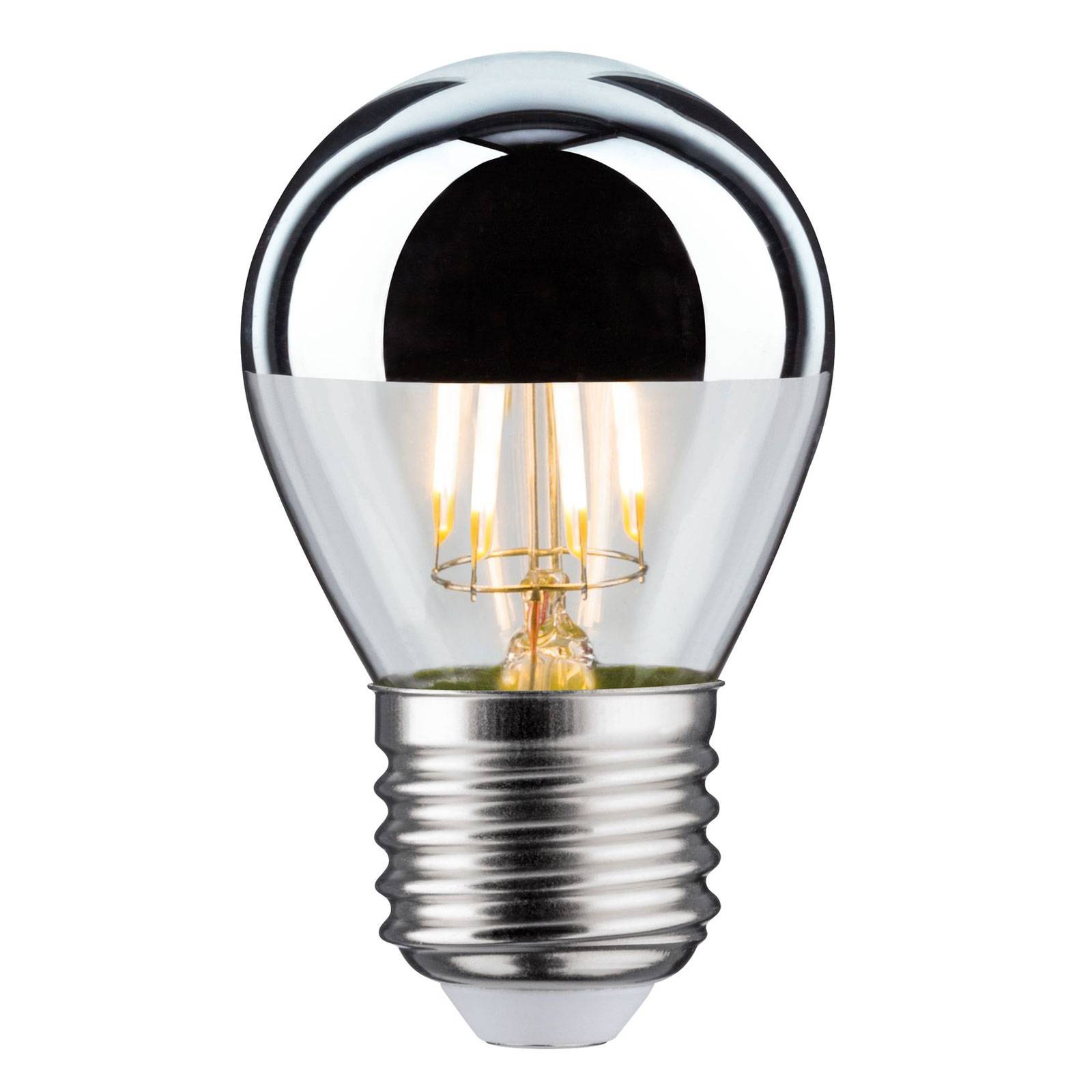 LED-lamppu E27 pisara 827 pääpeili 4,8W himmennys