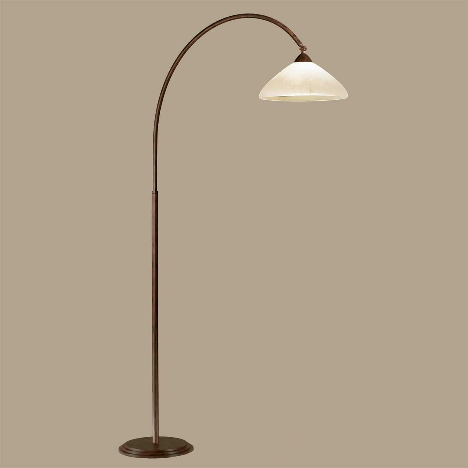 Kaarivalaisin Samuele, säde 120cm, scavo-ruskea