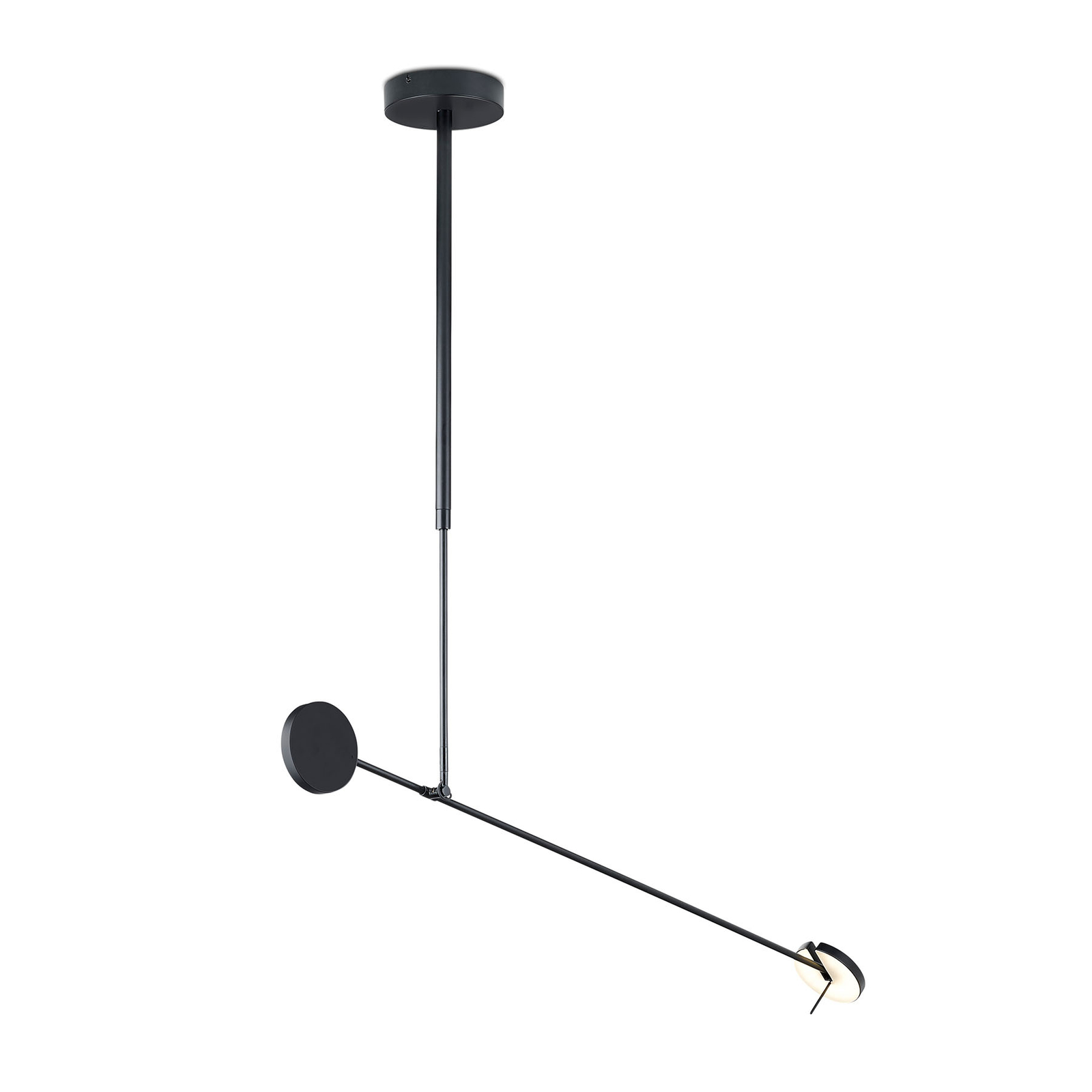 Grok Invisible -LED-riippuvalo, 1-lamppuinen 2700K