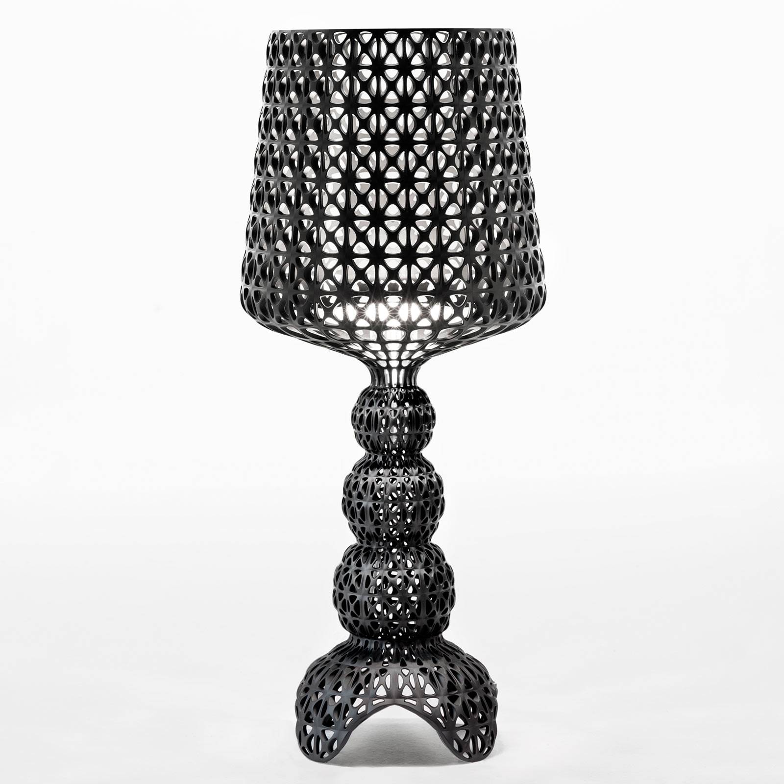 Kartell Mini Kabuki -LED-pöytälamppu, musta