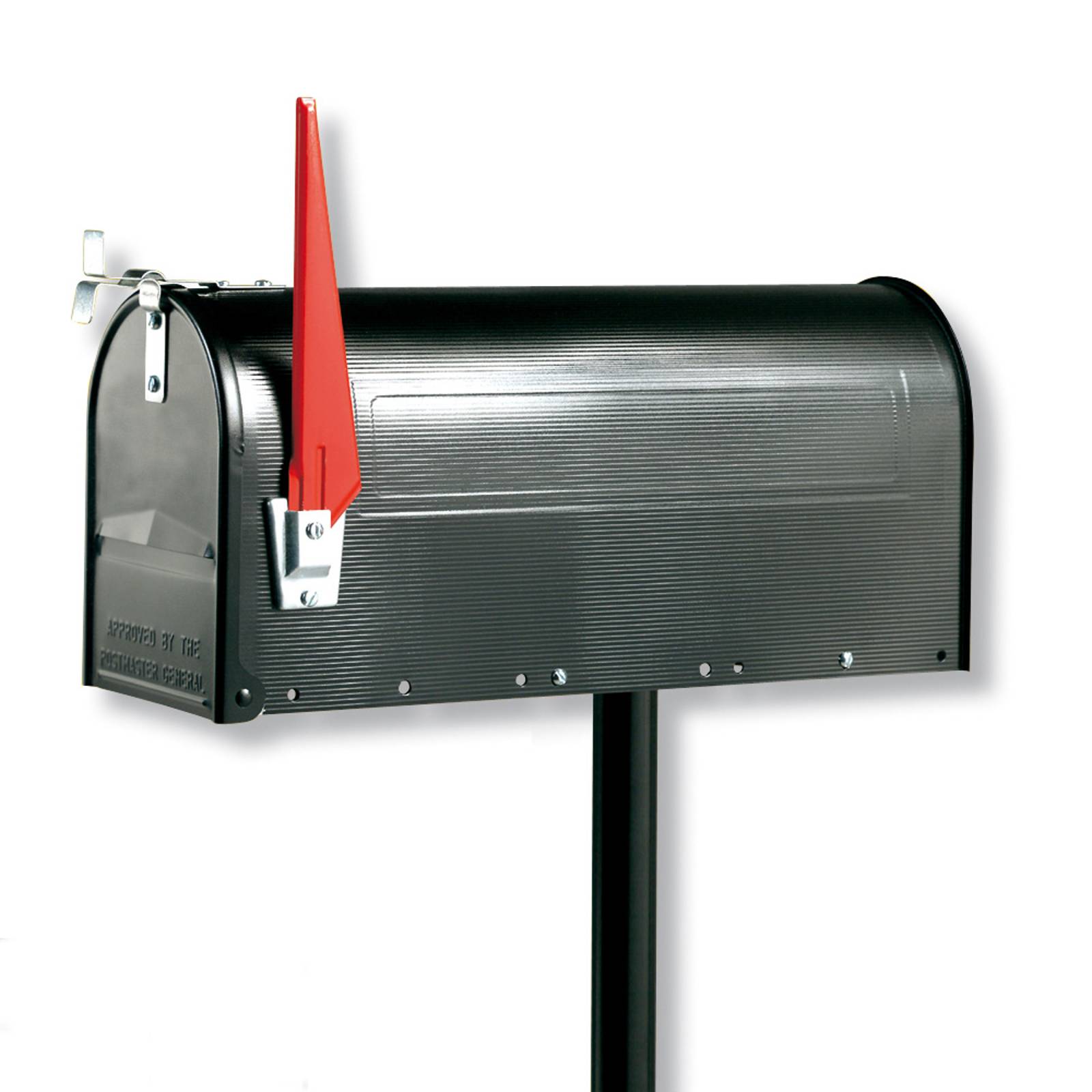 U.S. MAILBOX nostettavalla viirillä, musta