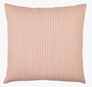 Bolster small stripe koristetyyny vaalea koralli