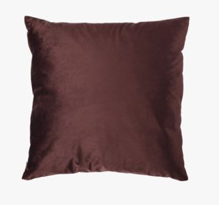 Mali velour koristetyynynpäällinen luumu