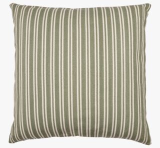 Bolster large stripe koristetyyny vihreä