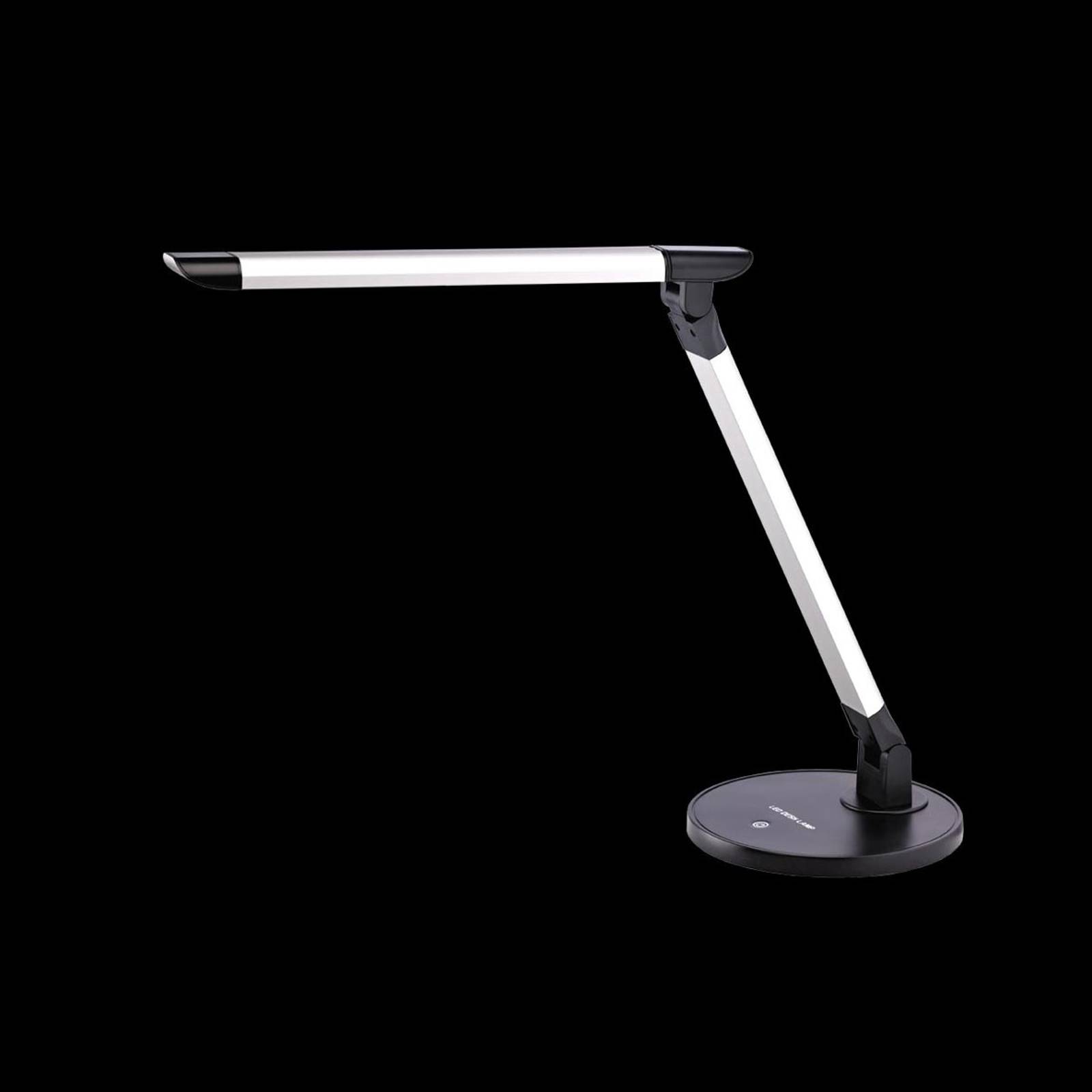 Taitettava LED-pöytävalaisin Chris himmentimellä