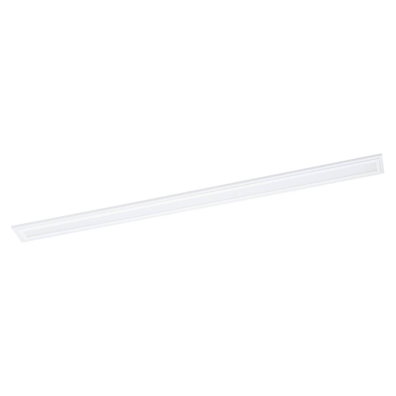 Salobrena 2 -LED-kattovalaisin, valkoinen alumiini
