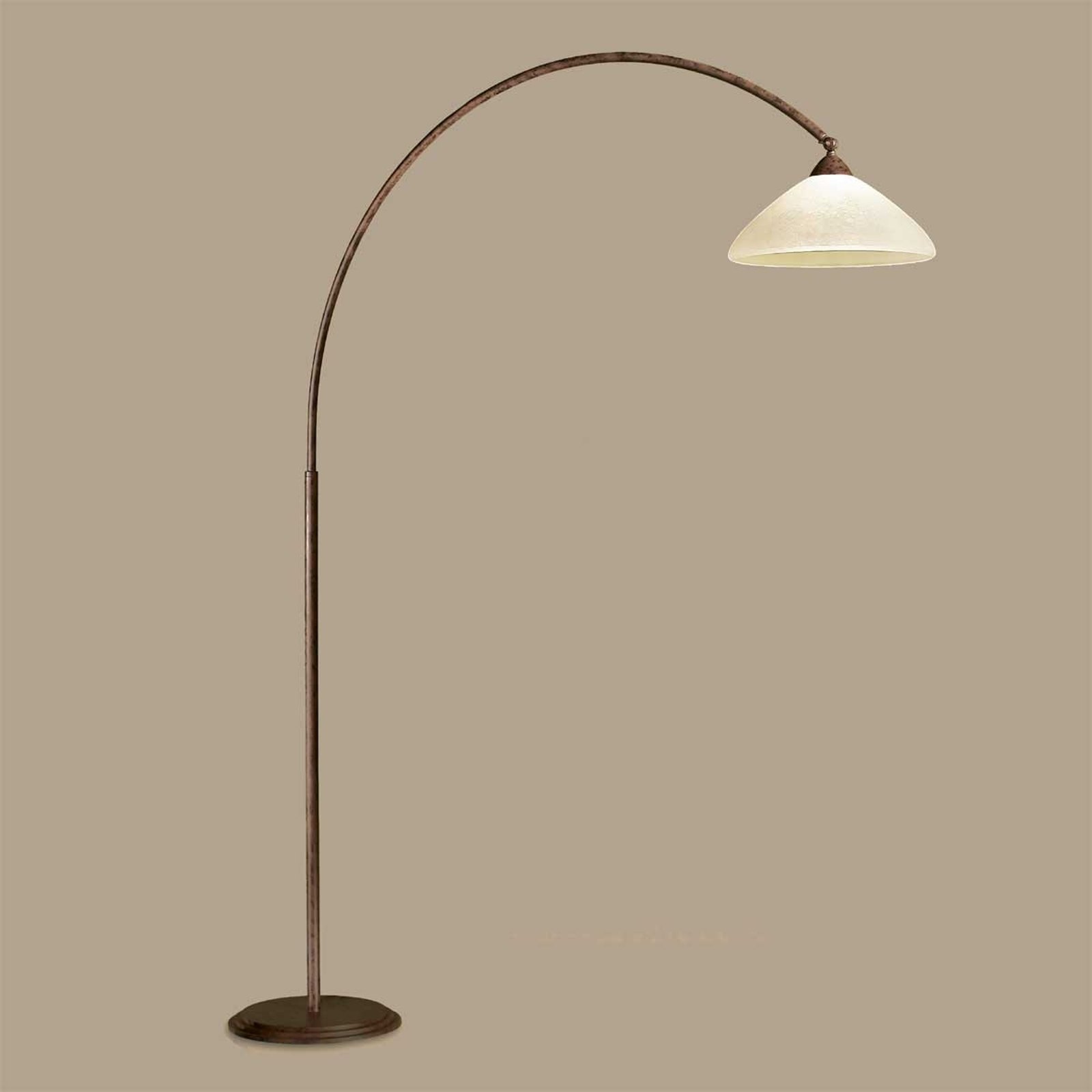 Kaarivalaisin Samuele, säde 165cm, scavo-ruskea