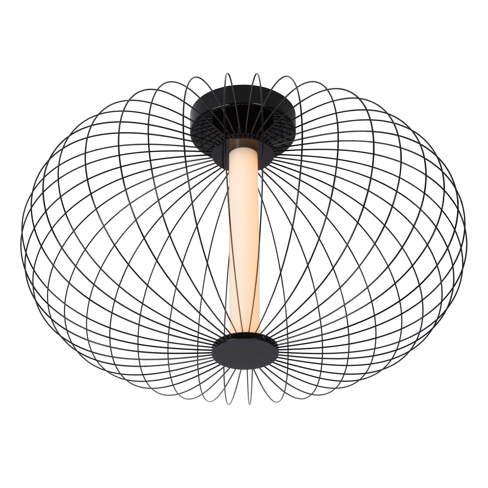 LED-kattovalaisin Carbony musta