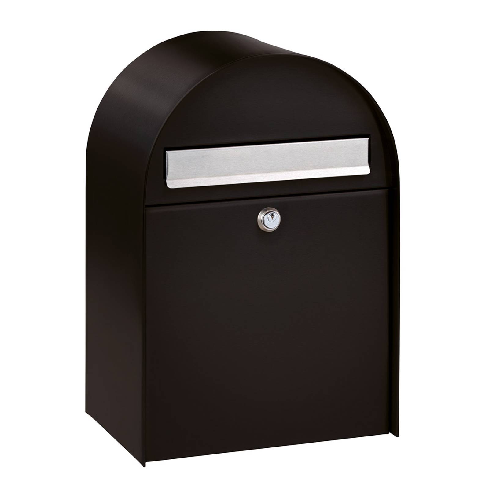 Tilava postilaatikko Nordic 680, musta