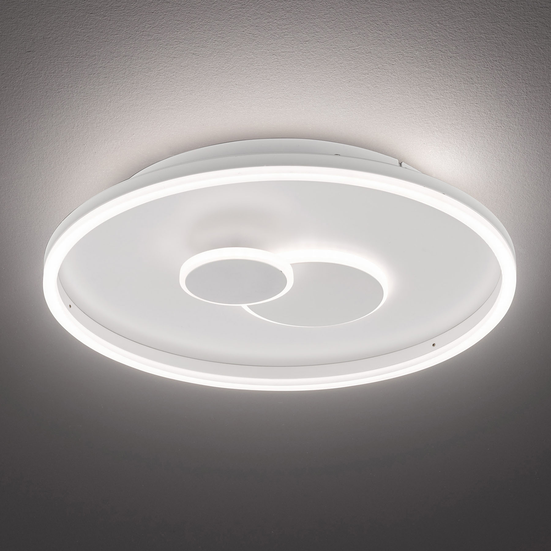 LED-kattovalaisin Nadra, 3-port. himmennys, pyöreä