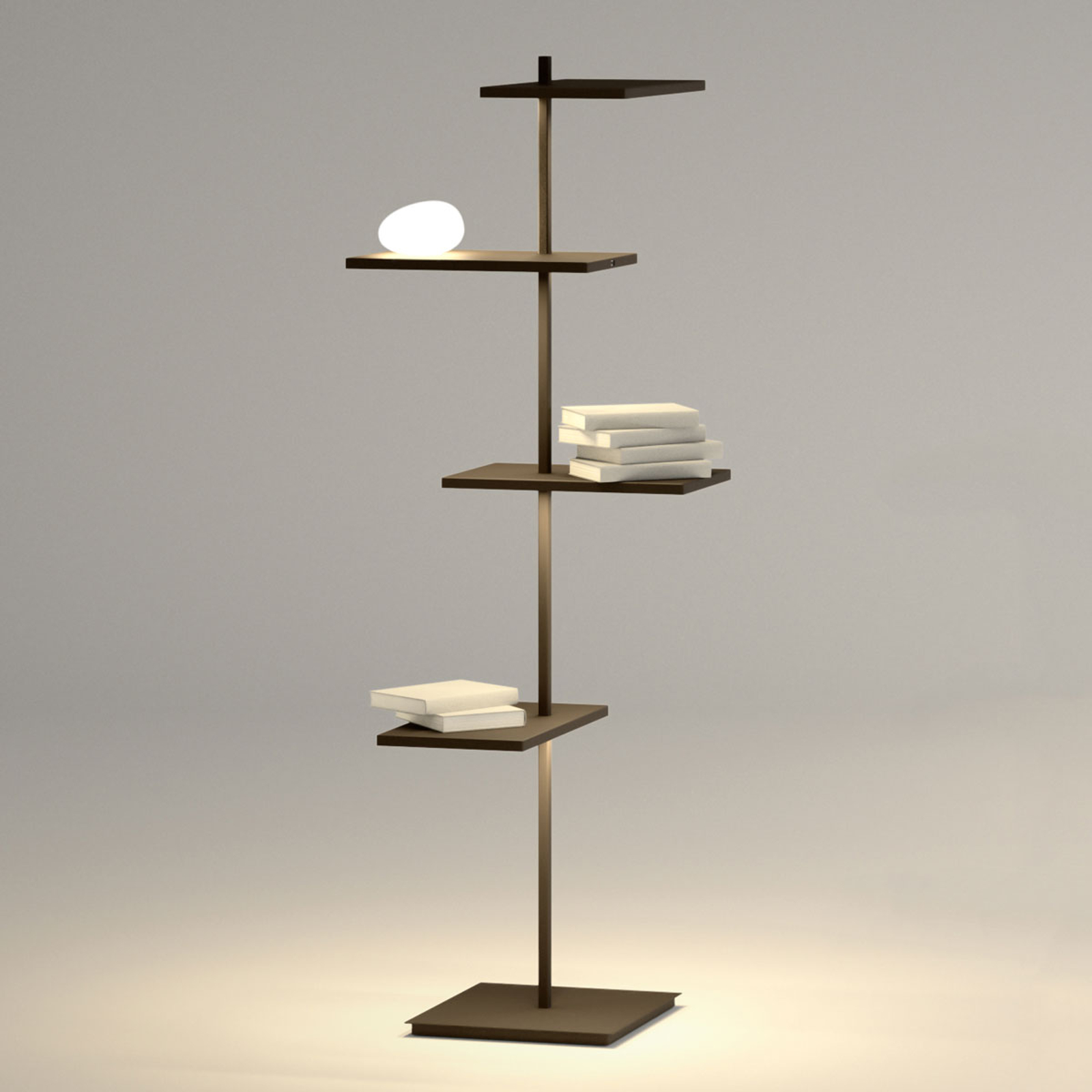 Monikäyttöinen LED-lattiavalaisin Suite 133 cm