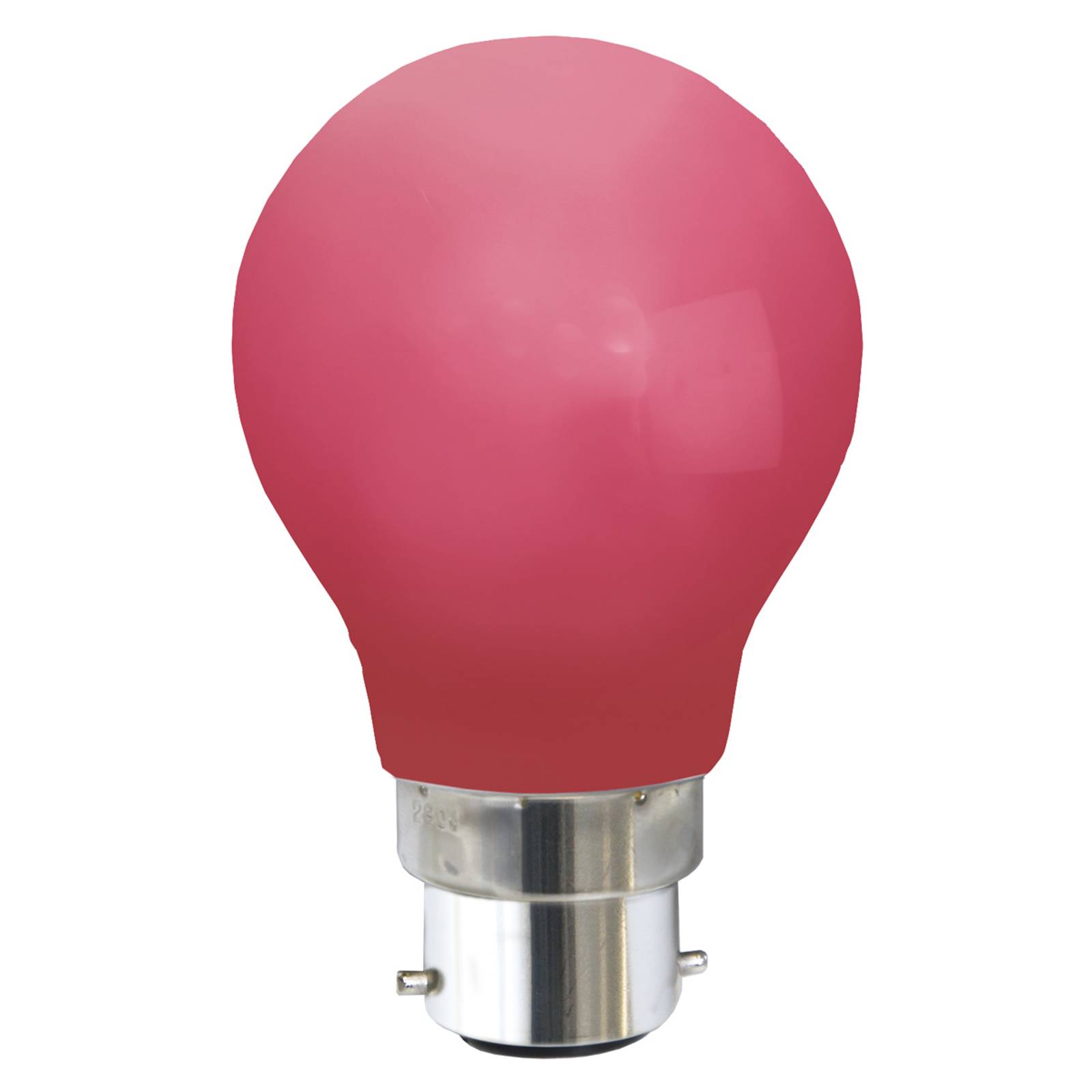 B22 0,9W -LED-lamppu, punainen