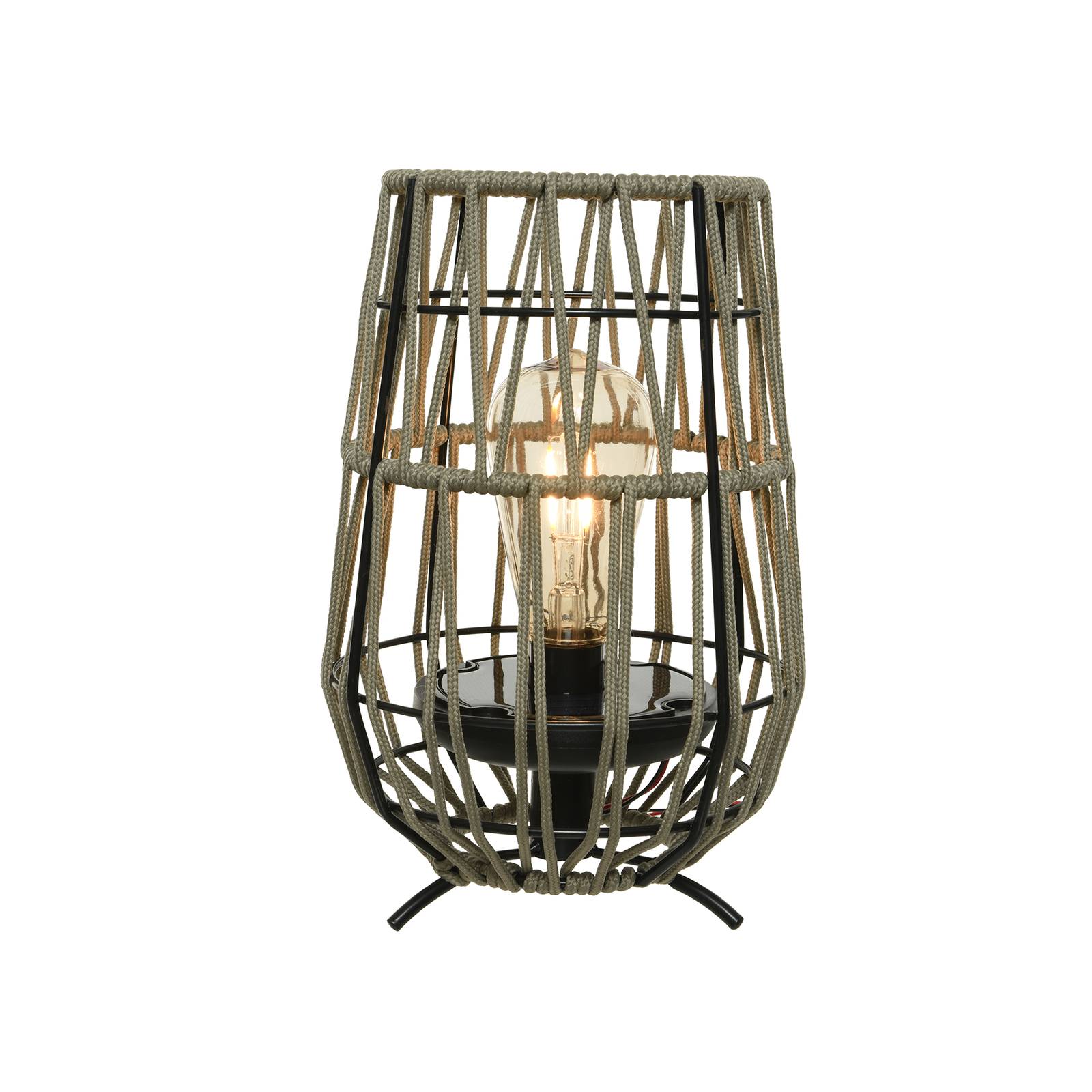 Aurinkokäyttöinen LED-pöytälamppu 897598, hiekka